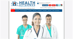 Desktop Screenshot of healthathomes.com